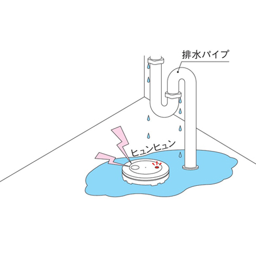[CR2032x2個] 水漏れ報知器_画像03