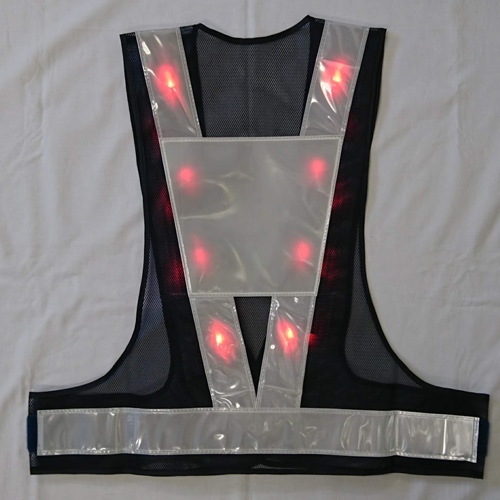 LED安全ベスト(紺/白)_画像02