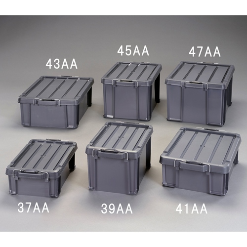 624x450x330 収納ケース(チャコールグレー)_画像02