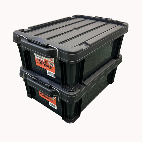 624x450x330収納ケース(チャコールGray/3個_画像02