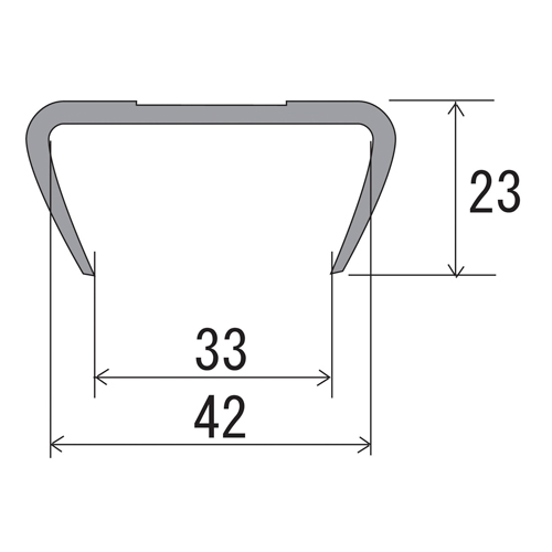 33-42mmx1m トラック用ゲートプロテクター_画像04