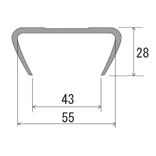 43-55mmx1m トラック用ゲートプロテクター_画像04