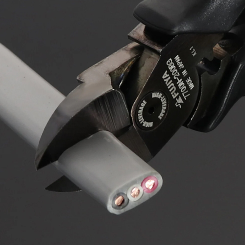 200mm 電工薄刃ニッパー(圧着付/偏芯型)_画像04
