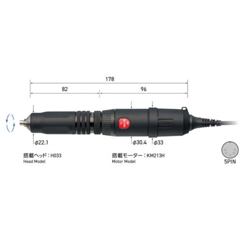 1000-30000rpmマイクログラインダー(高速型_画像02