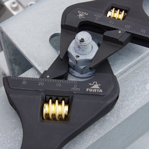 166mm/34mm モンキーレンチ(薄口)_画像03