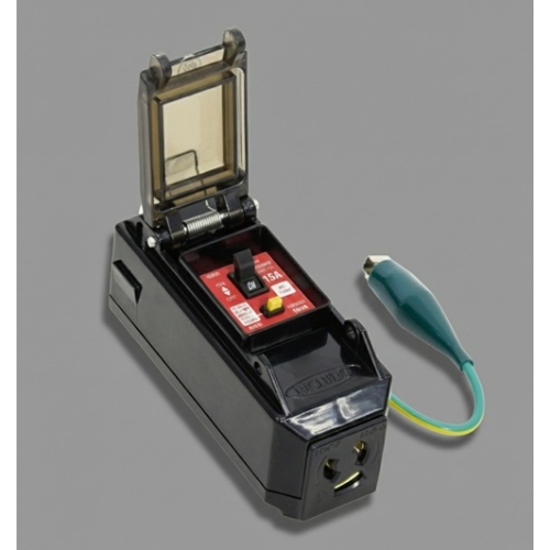 15A過負荷漏電保護コンセントアダプタAC100_画像02