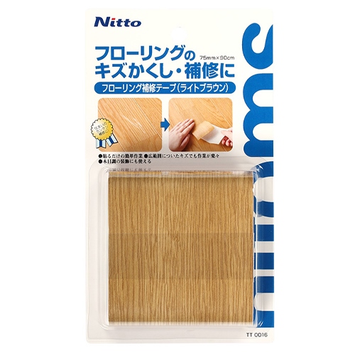 75x900フローリング補修テープ(ライト茶)_画像02