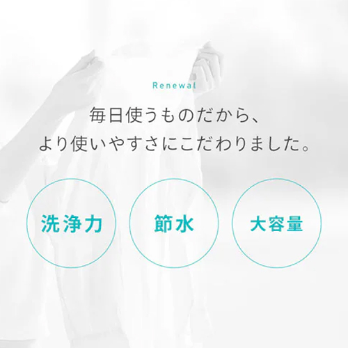 8.0kg/553x600x 917mm 全自動洗濯機_画像02
