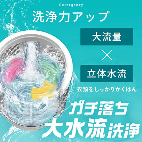8.0kg/553x600x 917mm 全自動洗濯機_画像03