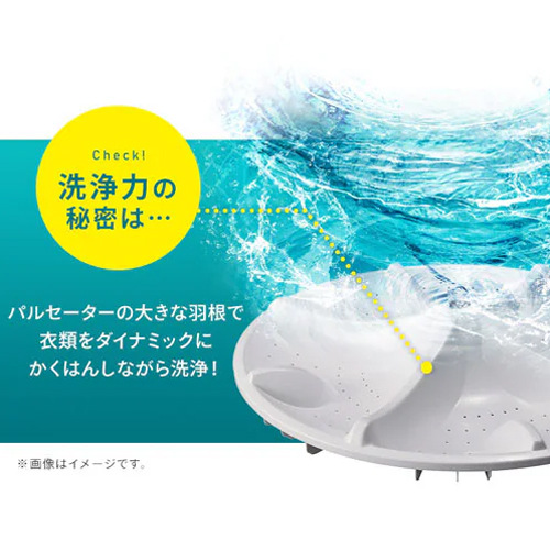 8.0kg/553x600x 917mm 全自動洗濯機_画像04