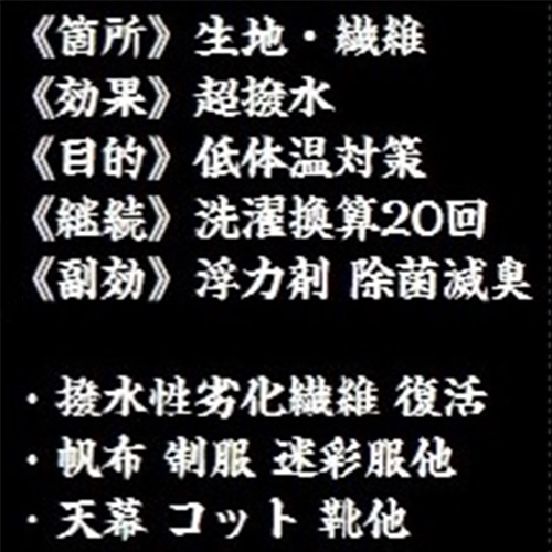 200ml 超撥水スプレー(生地用)_画像02