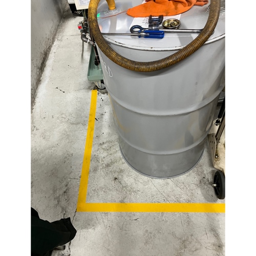 50mmx20m 油面用強力ラインテープ(黄)_画像03