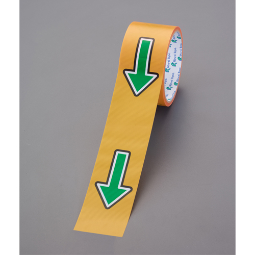 50mmx10m 誘導用矢印テープ(床･壁面用/緑)_画像02