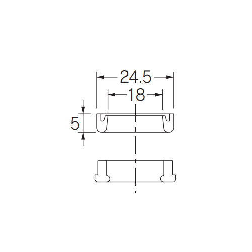 19mm用 自在パイプ取付パッキンセット_画像04