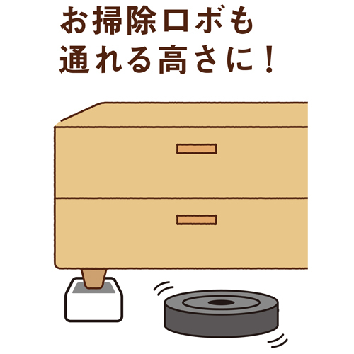 100x100x53mm 洗濯機用かさ上げ台(4個)_画像04