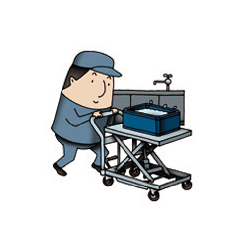 400x 720mm/150kg テーブルリフト(SUS製)_画像04