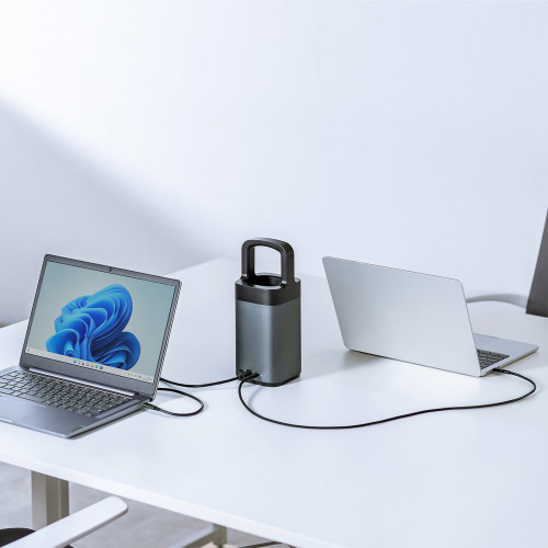 67000mAhモバイルバッテリ-(ハンドル一体型_画像04