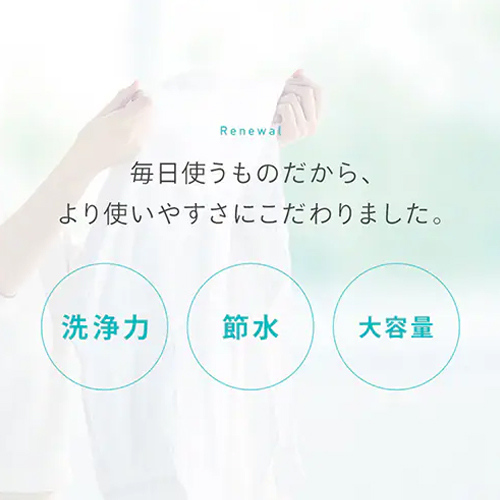 10kg/553x600x 956mm 全自動洗濯機_画像02