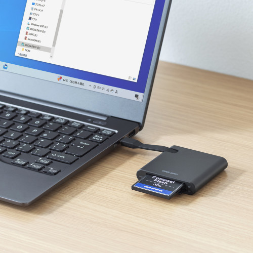 USB3.2 カードリーダー(UHS-Ⅱ対応/Type C)_画像04