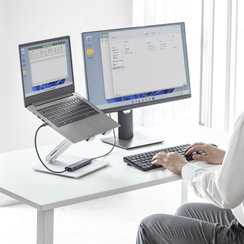 [USB TypeC]ドッキングハブ(カードリーダー_画像03