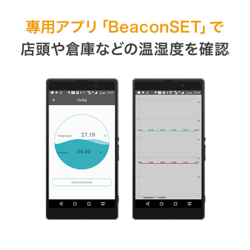 70.6x38x17.8BLEビーコン(温湿度センサ/3個_画像02