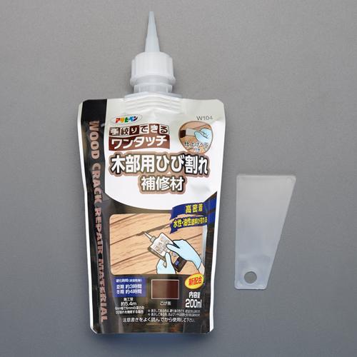 200ml 木部ひび割れ補修材_画像02