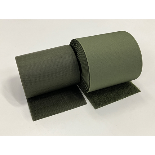 100mmx2mマジックテープ雄雌set(縫製用OD色_画像02