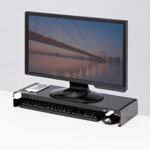 600x229x 95mm モニタースタンド(USBハブ_画像04
