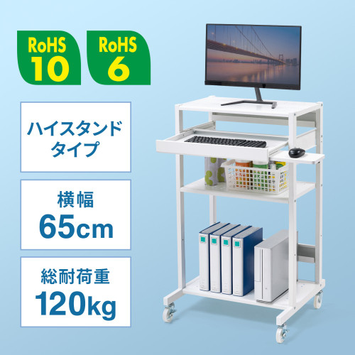 650x610x1107mm　立ち作業用デスク_画像04