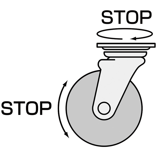 150キャスター(自在金具/Wストッパー高導電_画像02