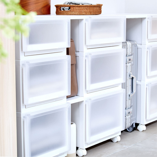 400x550x200mm 引出し式収納ケース(2個)_画像04