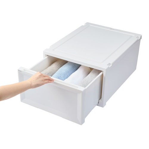 450x550x250mm 引出し式収納ケース(2個)_画像02