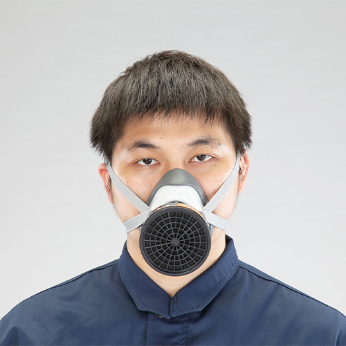 [フリー] 防毒マスクセット(ガス作業用)_画像02