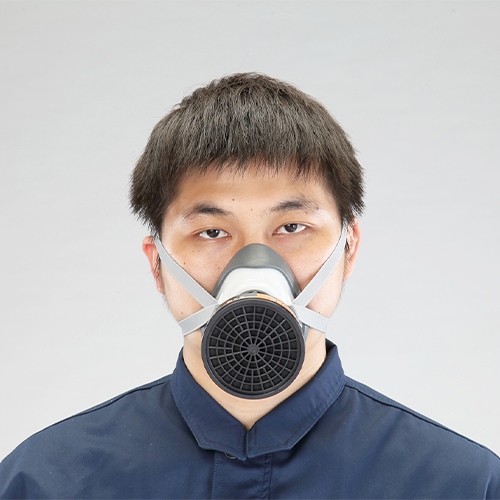 [フリー] 防毒マスクセット(ガス作業用)_画像02