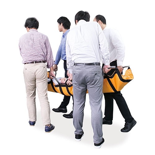 600x2000mm ターポリン救護担架_画像02