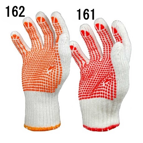 [L/230mm] 防寒軍手(裏起毛･滑り止付･5双)_画像03