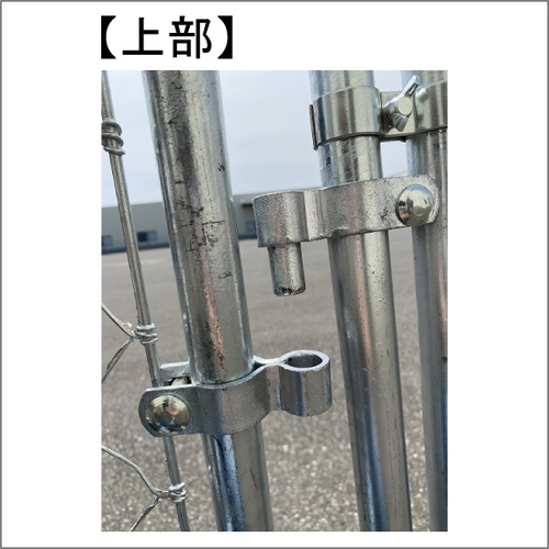 φ31.8xφ31.8パイプジョイント扉用ヒンジ_画像04