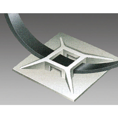 19.5X19.5結束バンド用ベース(粘着付/100個_画像03