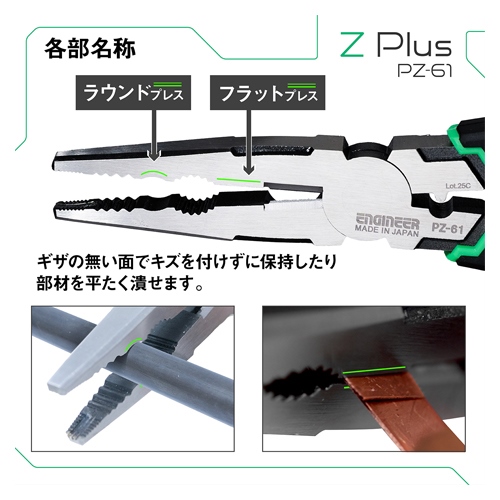 190mm [ラジオペンチ型]ネジザウルス_画像02