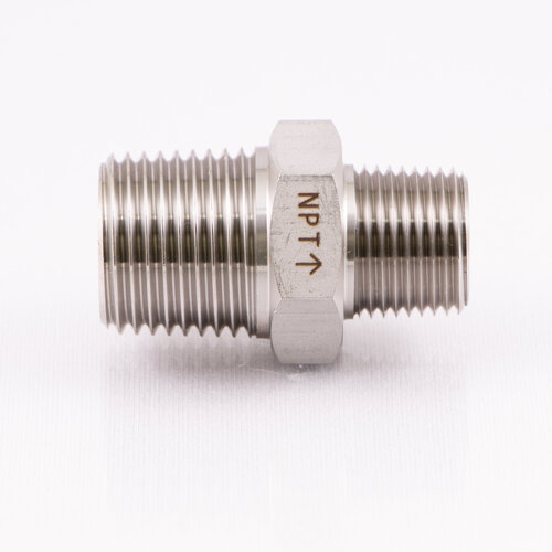 R3/4 inxNPT　1 in異径六角ニップル(SUS製)_画像02