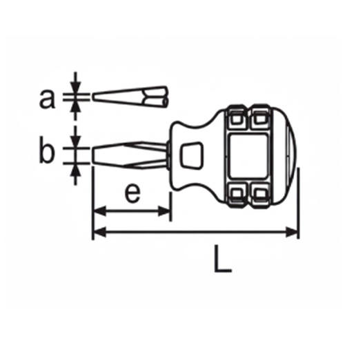 6.3x 25mm [-]ドライバー(スタビー型)_画像02