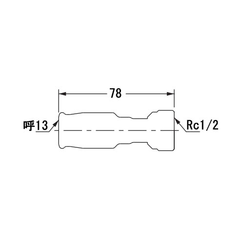 #13/Rc1/2 in 差込式内ネジアダプター_画像02