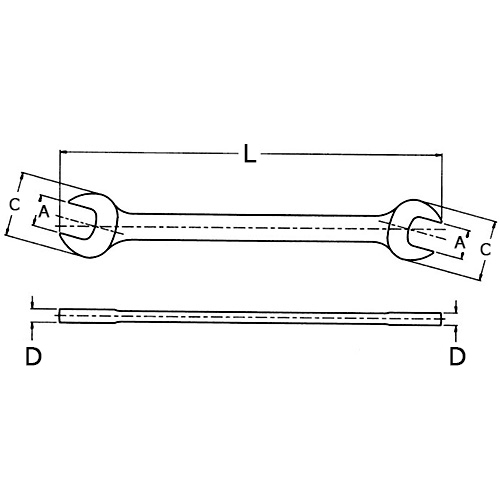 20x22mm 両口スパナ_画像02