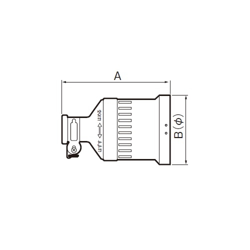 250V/60A 防水型引掛けコネクター(接地3P)_画像02