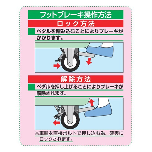 ツールワゴン用直進金具(φ75mm用/2個入)_画像04