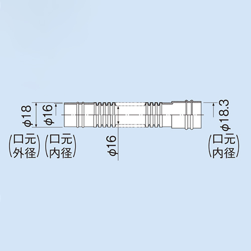 φ21.9mm ドレンホース用ジョイント_画像03