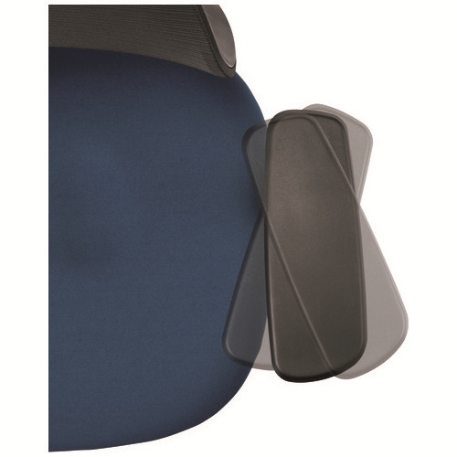 事務イス OCHT25 BK 肘付 ブラック_画像03